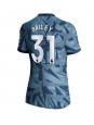 Billige Aston Villa Leon Bailey #31 Tredjedrakt Dame 2023-24 Kortermet